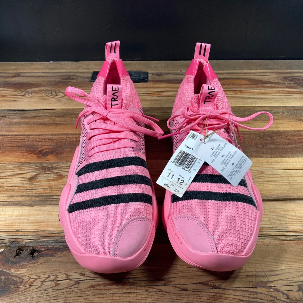 Adidas Trae Young 2 Triple Pink Size 11 Men’s Basketball Shoes